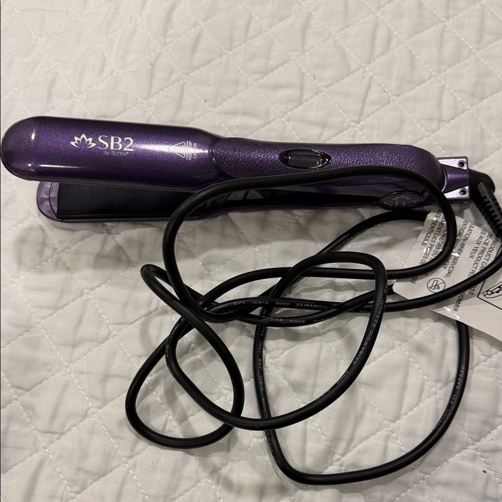 SB2 Purple Hair Straightener